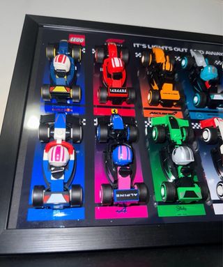 Display LEGO Formula 1 Collection