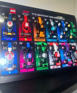 Display LEGO Formula 1 Collection