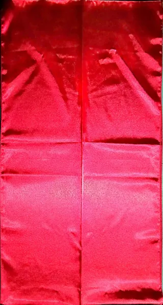 Vestido de fiesta rojo con pedrería