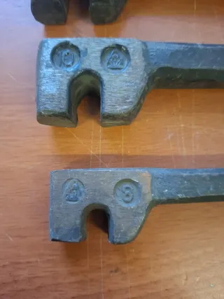 LLAVES DE GRIFA DE 10MM Y 8MM NUEVAS