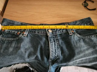 Pantalones cortos Levi's vaqueros azules talla 44