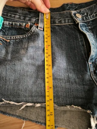 Pantalones cortos Levi's vaqueros azules talla 44