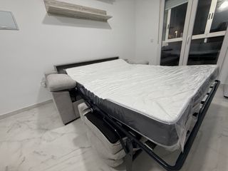 Sofá Cama Gris Nuevo