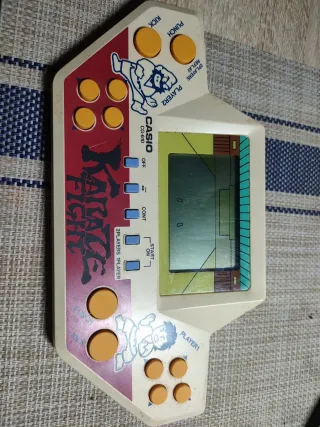 Consola Casio Karate Fight CG-610 LCD Años 80
