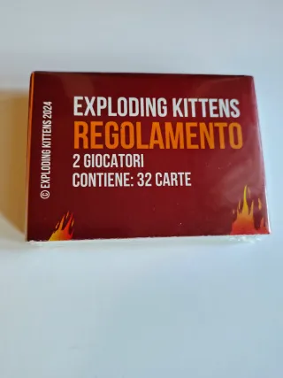 Exploding Kittens Regolamento 2024