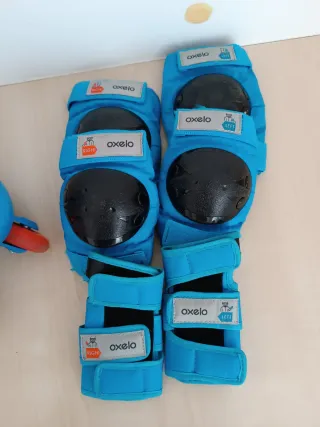 Patines Oxelo Niños Azul/Rojo