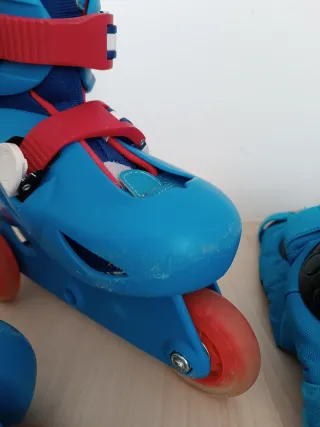 Patines Oxelo Niños Azul/Rojo