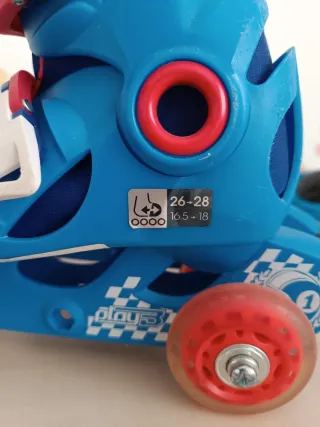 Patines Oxelo Niños Azul/Rojo