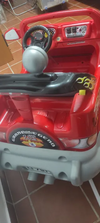 Coche Eléctrico Infantil 4x4 Rojo