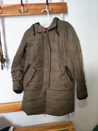 Abrigo Pull&Bear verde militar