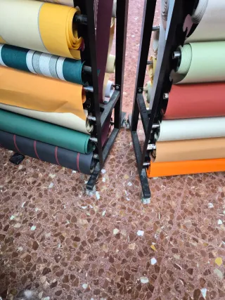 Expositores industriales para toldos