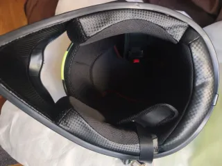 Casco Fox Motocross Amarillo/Gris