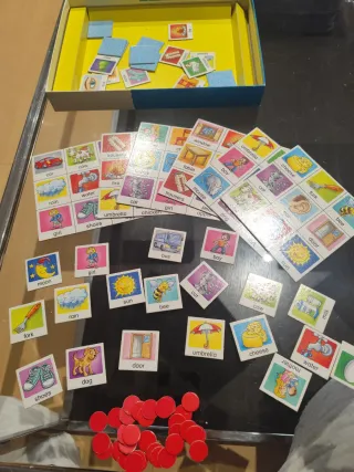 Bingo Inglés Infantil