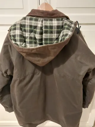 Chaqueta Barbour Wax Talla S Marrón