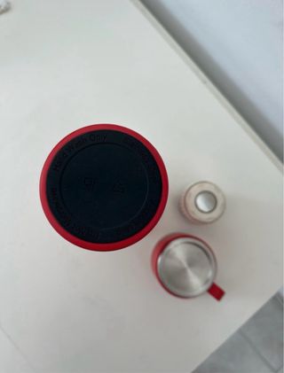 Termo Rojo 0.5 litros con Taza (o mate)