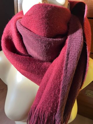 Bufanda H&M Burdeos