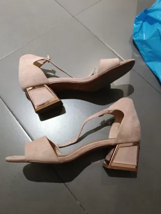 Sandalias Beige Multicolor