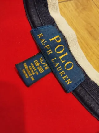 Sudadera Polo Ralph Lauren Vintage Red