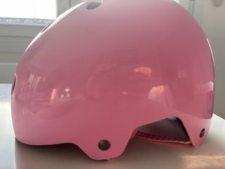 Casco Patinaje Niña Rosa Talla 50-54 cm
