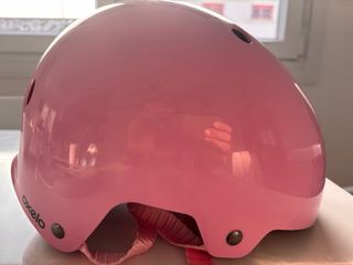 Casco Patinaje Niña Rosa Talla 50-54 cm