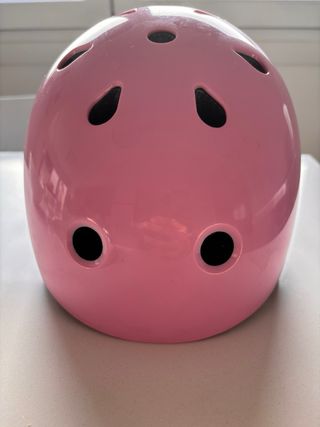 Casco Patinaje Niña Rosa Talla 50-54 cm
