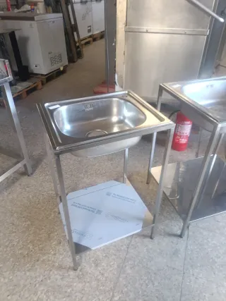 PILA FREGADERO LAVAMANOS ACERO CONREPISA 658746091