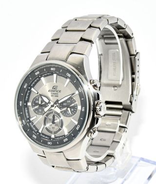 Reloj Casio Edifice EF-562 Cronógrafo Acero