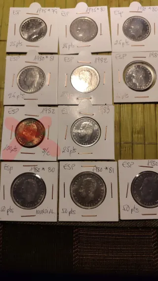 Monedas de Juan Carlos I (ESP)