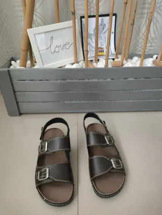 Sandalias Gezer Medical Marrón Talla 43