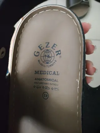 Sandalias Gezer Medical Marrón Talla 43