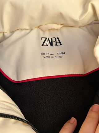 Conjunto sky niña chaqueta Zara 3 -4 años.