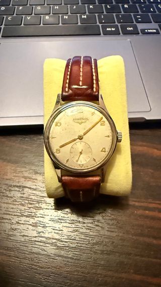 Reloj Longines 12.68z 1950 Plata