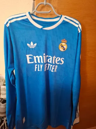 Camiseta Real Madrid 25/26 Bellingham Manga Larga