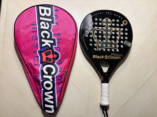 Pala de pádel Black Crown Piton
