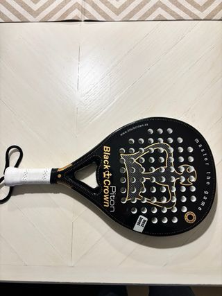 Pala de pádel Black Crown Piton