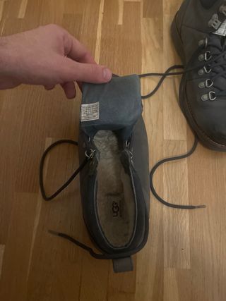 Botas UGG Hombre Gris Montaña