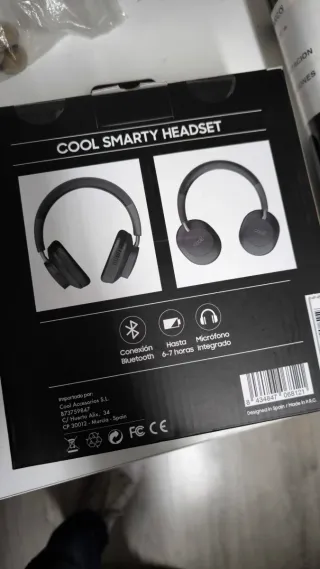 Auriculares Cool Smarty Bluetooth Negros