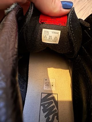 Zapatillas Vans Negras