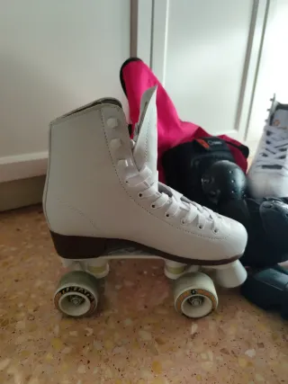 Patines Tijuana 4 Ruedas Blancos