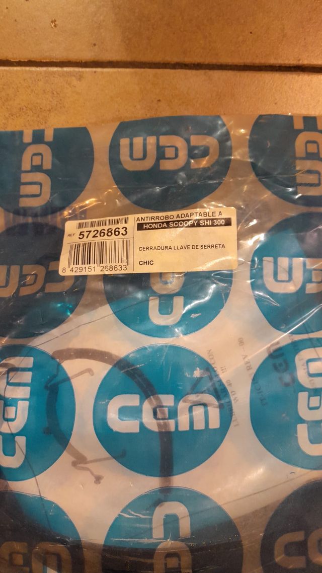 Candado Antirrobo Honda SH 300