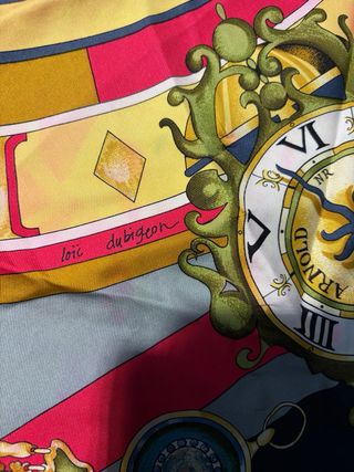 Hermès La Ronde Des Heures Silk Scarf