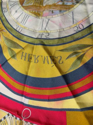 Hermès La Ronde Des Heures Silk Scarf