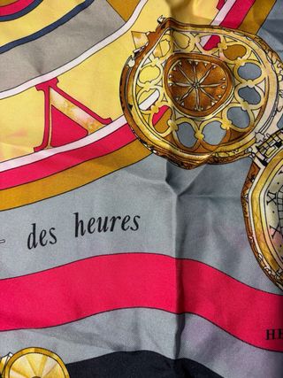 Hermès La Ronde Des Heures Silk Scarf