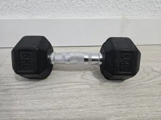 Mancuerna hexagonal 6kg