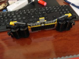 Lego tren vagón porta contenedores set 60052