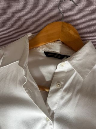 Camisa Massimo Dutti Blanca