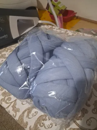 Filato per borse gr 500 azzurro