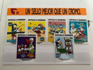 Sellos Disney Antigua y Barbuda 1984