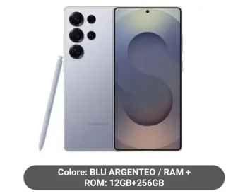 Samsung Galaxy S25 Ultra 256GB Blu Argento