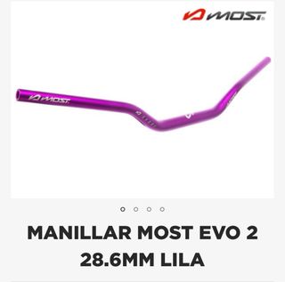 Manillar MOST EVO 2 28.6mm Lila